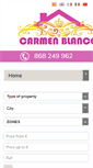 Mobile Screenshot of carmenblancoinmobiliaria.com